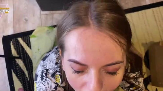 Stuck Neighbor Gets Her Tight Pussy Pounded Hard!