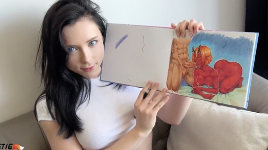 Hot Russian Artist Loves Drawing Dirty Pics And Fucking Wild!