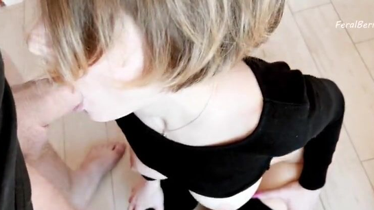 Morning Anal Fuck With Thick Cum All Over Her Perfect Ass!