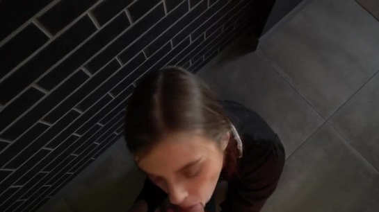 She Loves Sucking And Moaning On Her Friend's Thick Cock!