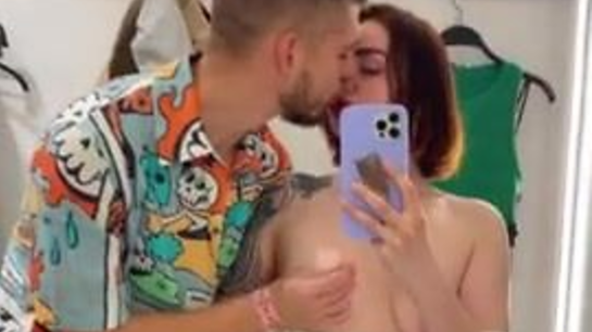 We Couldn't Hold Back and Fucked Right In The Fitting Room!