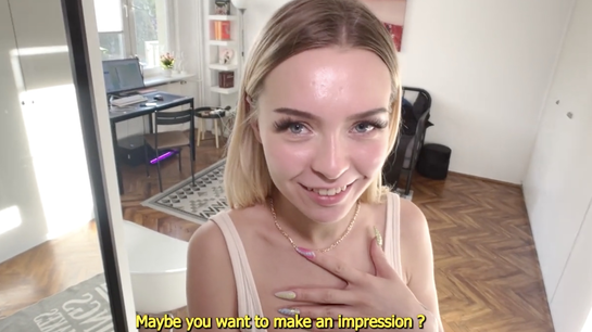 She Offered Her Tight Pussy Instead Of Paying Rent...
