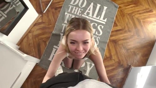 She Offered Her Tight Pussy Instead Of Paying Rent...