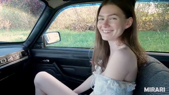 Maybe We Fuck Right Here? Russian Girl Rode My Cock On The River!