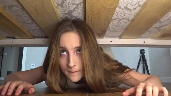 Stepsister Got Stuck Under Her Bed... I Fucked Her Brains Out!