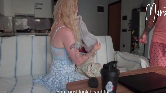 Stepmom Teaches Stepson How To Fuck On First Date!
