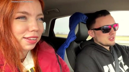 Paid The Driver With My Wet Pussy For The Ride!