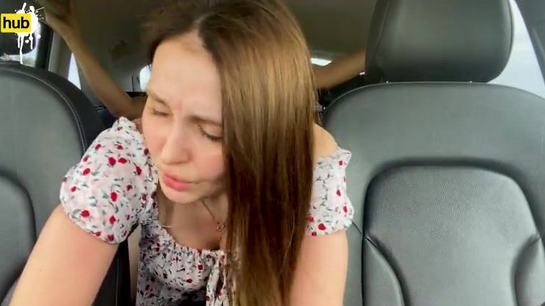 Taught my young stepmom to drive... she thanked me with her pussy!