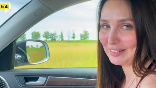 Taught my young stepmom to drive... she thanked me with her pussy!