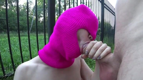 Outdoor photoshoot with her turned into raw passionate fucking!