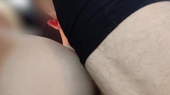 Car Blowjob Turned Into Hard Pussy Fucking With Moans!