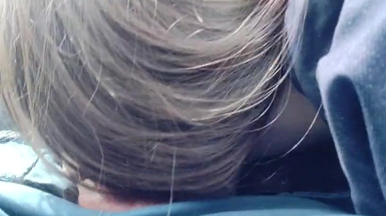 Car Blowjob Turned Into Hard Pussy Fucking With Moans!