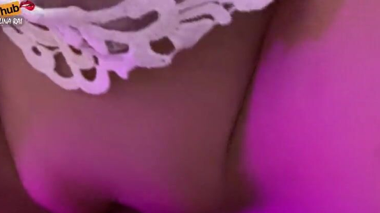 Stepmom Forgot Panties... I Saw Her Bare Wet Pussy!