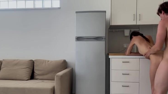 Wife Teased Me In The Kitchen While Making Breakfast... I Fucked Her Brains Out!