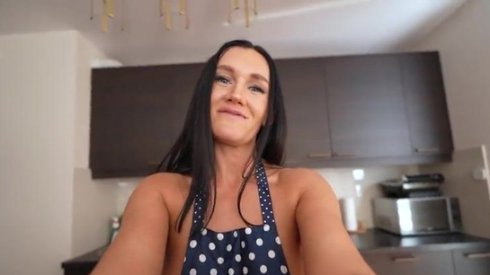 Stepmom Offered Me a Taste of Her Sweet Dessert... and Pussy!