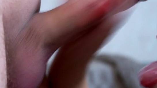 Close Up Deepthroat with Massive Cum Swallowing!