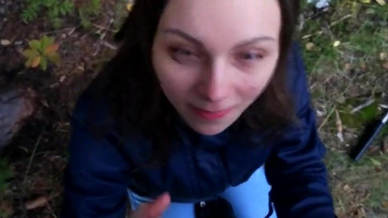 We Were Walking in the Park When He Demanded a Public Blowjob!