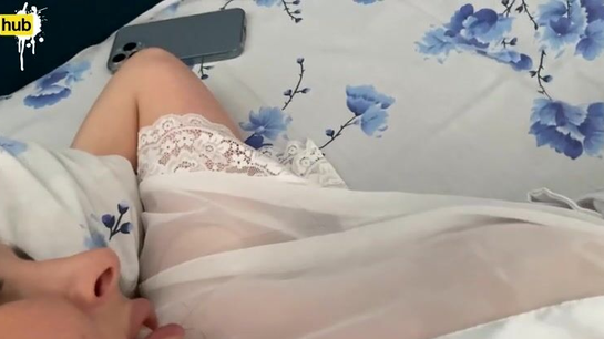 Russian Stepmom Calmed Me Down With Her Juicy Tight Pussy!