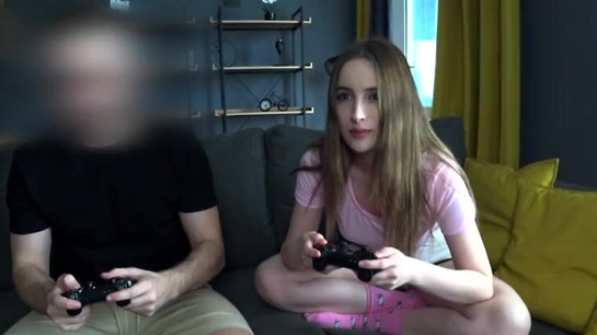 We Played Games Then Fucked Like Animals While Home Alone!