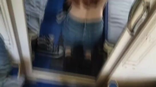 Russian Guy Fucked Stranger Student In Train Compartment!