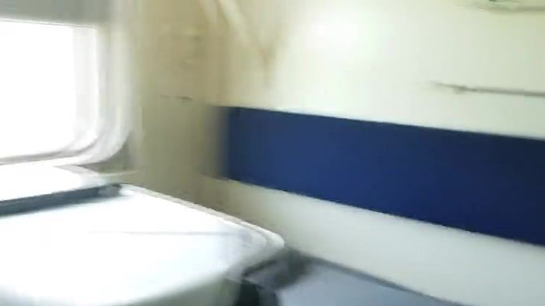 Russian Guy Fucked Stranger Student In Train Compartment!
