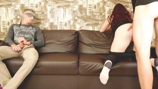 Cuckold Lets Bull Pound His Wife Then Licks Her Creampie!