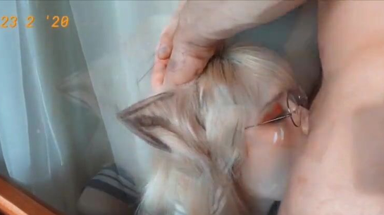 Sweet Foxy Sucks Neighbor's Cock And Swallows Every Drop!