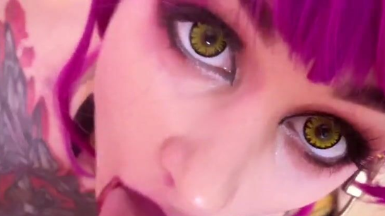 Evelynn Loves Sucking Cock Then Getting Her Ass Destroyed!