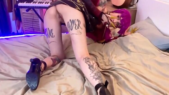 Evelynn Loves Sucking Cock Then Getting Her Ass Destroyed!