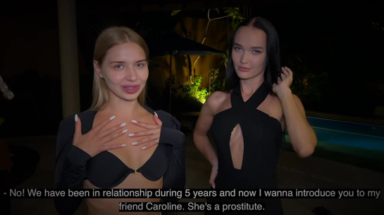 Two Sluts Give The Sloppiest Double Blowjob Ever!