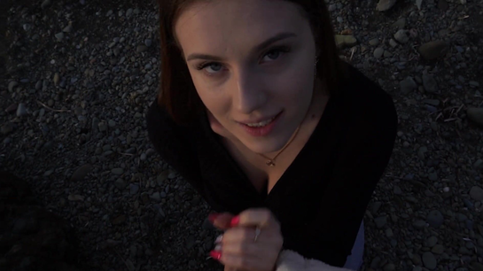 She Gave Me A Deep Sloppy Blowjob In Public!