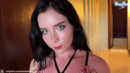 Sexy Brunette In Lingerie Rode My Cock & Took My Load!