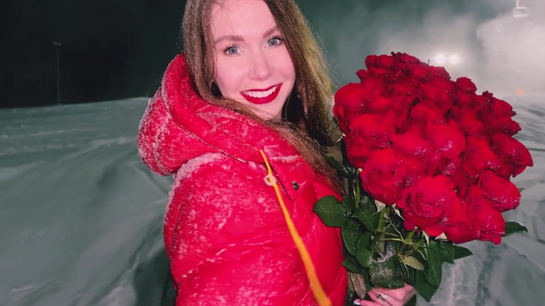 Romantic Valentine's Sex Turned Into Hardcore Creampie!