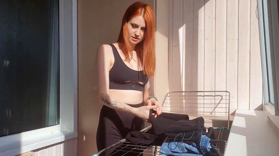 Talked My Stepsister Into Quick Rough Sex!