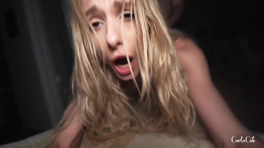 Skinny Blonde With Huge Tits Gets Fucked Senseless!
