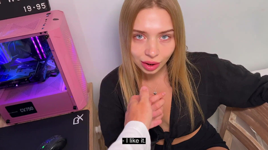 She Learned How To Turn On My Cock The Right Way...